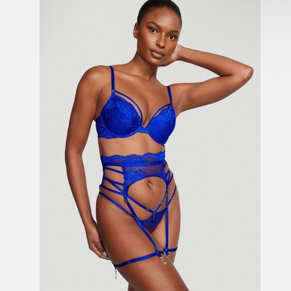 VS BLUE OAR GARTER THIGH HARNESS